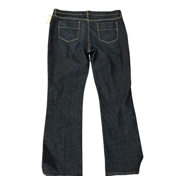 Old Navy Dark Wash Sweatheart Bootcut Jeans Size 14R NWT - Picture 2 of 8